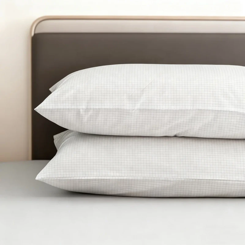Custom-10-15-Silver-Fiber-Square-Rectangle-Shape-Grounding-Pillowcase-Zipper-Envelope-Style-Earthing-Bedding-Pillow-Cover