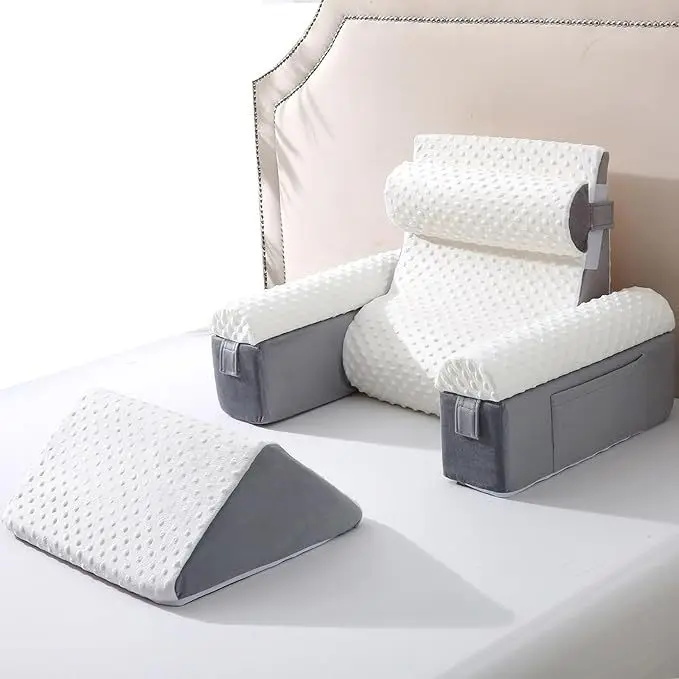 Custom-2-in-1-Reading-Pillow-with-Knee-Pillow-Polyester-Material-and-Sponge-Filling-for-Adult-Bedtime-Seating