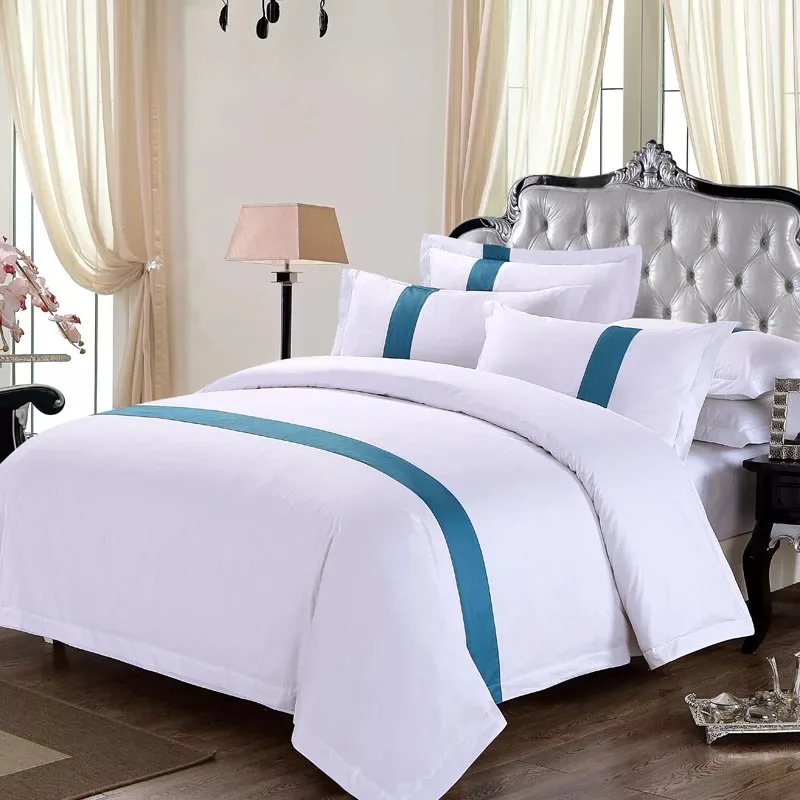 Custom-60-60S-100-Cotton-300TC-Sateen-Hotel-Linen-Duvet-Cover-Bedsheet-Bedding-Set
