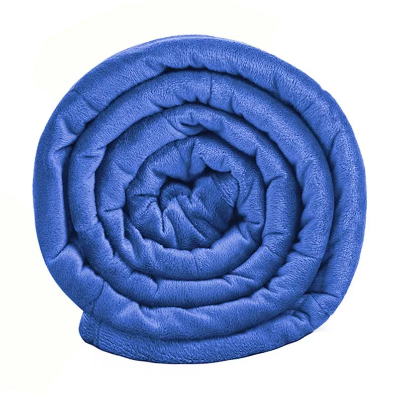 Custom-6kg-Weighted-Blanket-Organic-Cotton-Woven-Technique-Plain-Style-for-Home-Travel-Hospital-Use