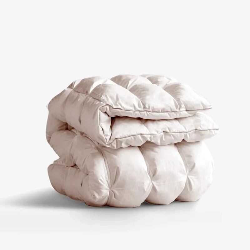 Custom-All-Season-Fluffy-Weighted-Winter-Blanket-Bamboo-Fiber-Pure-Cotton-Quilted-Modern-and-Simple-Home-Hotel-Use-for-Blanket