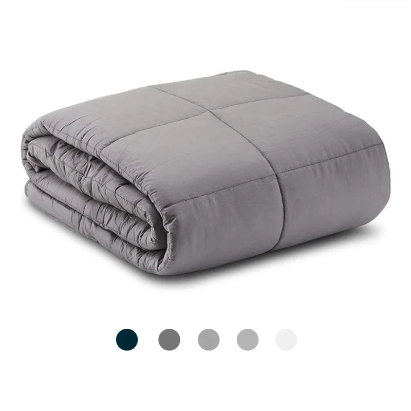 Custom-Bamboo-Cooling-Weighted-Blanket-Adult-Sensory-150x200cm-15lbs-Kids-Weighted-Blanket-Designs