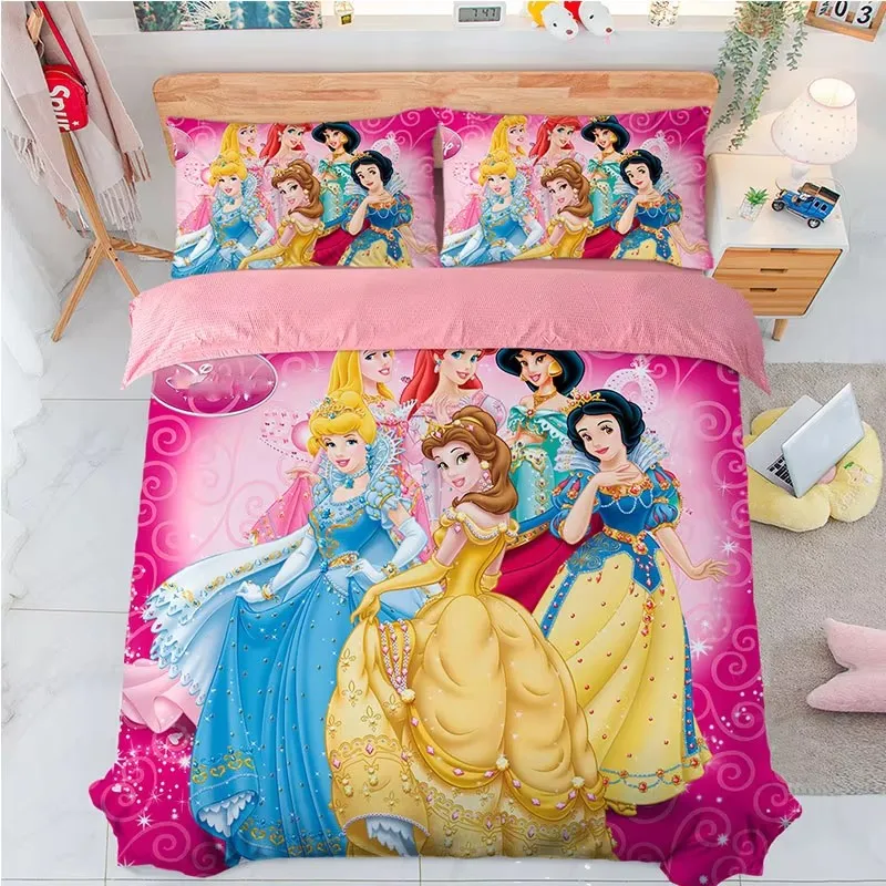 Custom-Cartoon-Anime-Bedding-Kawaii-Girls-Bed-Sheet-Comforter-Duvet-Cover-Pillow-Case-Bedding-Sets