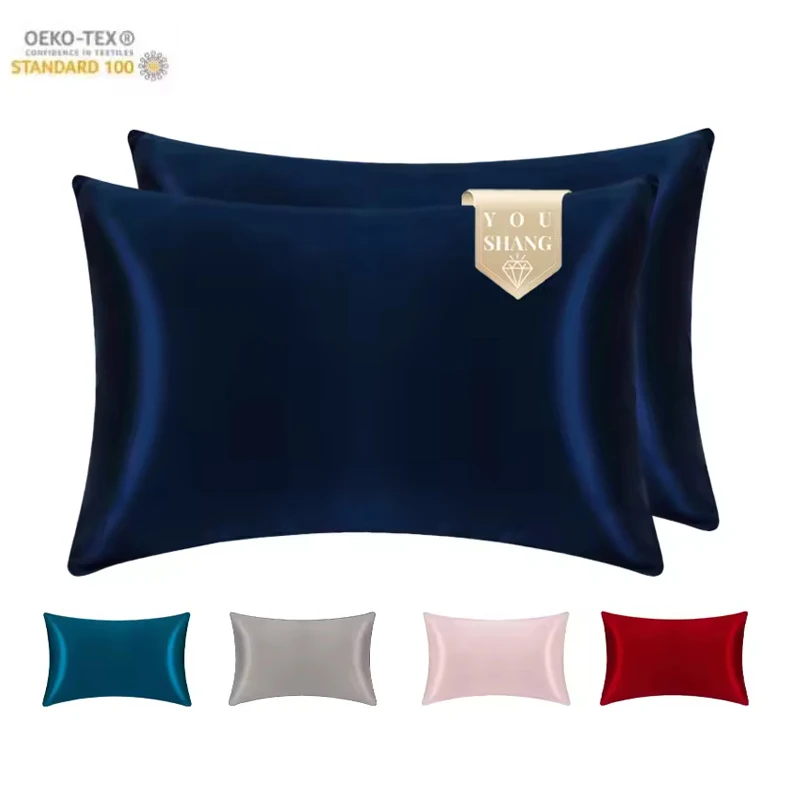 Custom-Color-Hotel-Pillow-Mulberry-100-Pure-16Momme-Silk-Pillowcases-Soft-Bed-Pillow-Case-Covers-With-Zipper