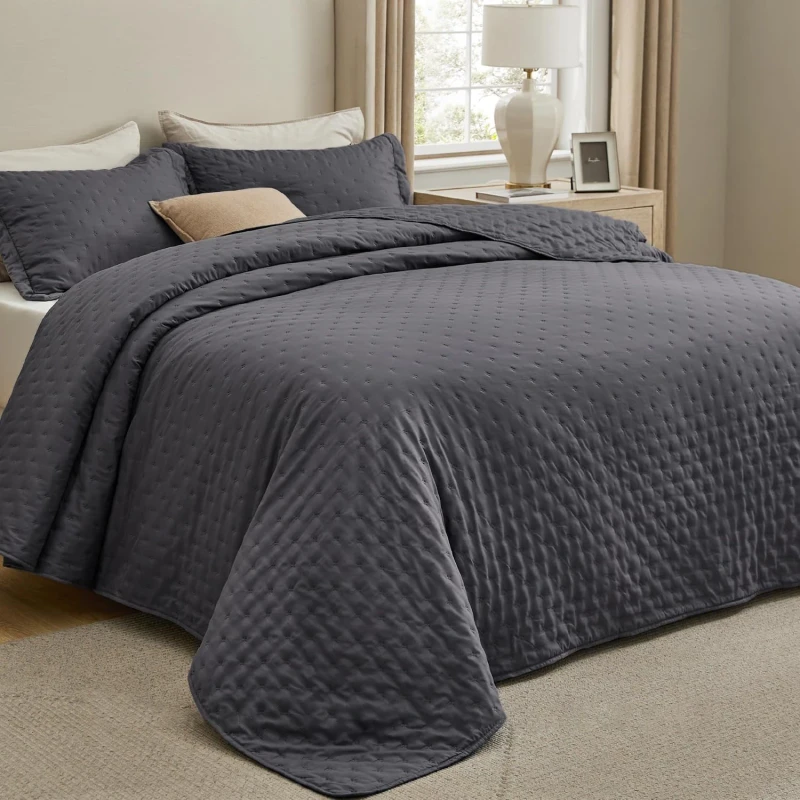 Custom-Color-Summer-Quilt-Oversized-Lightweight-Puffy-Bedspread-Coverlet-Set-Soft-Bed-Cover-for-Home-Use-or-Hotels-All-Seasons