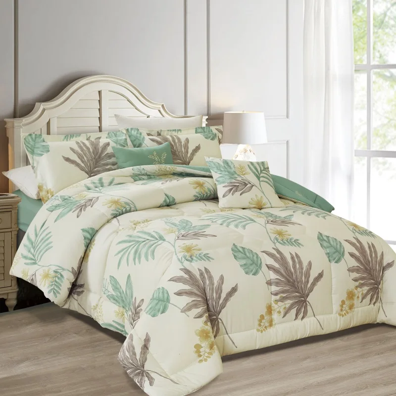 Custom-Cotton-Printed-Pattern-Queen-King-Size-Bedding-Set-Bed-Sheet-for-Sleeping