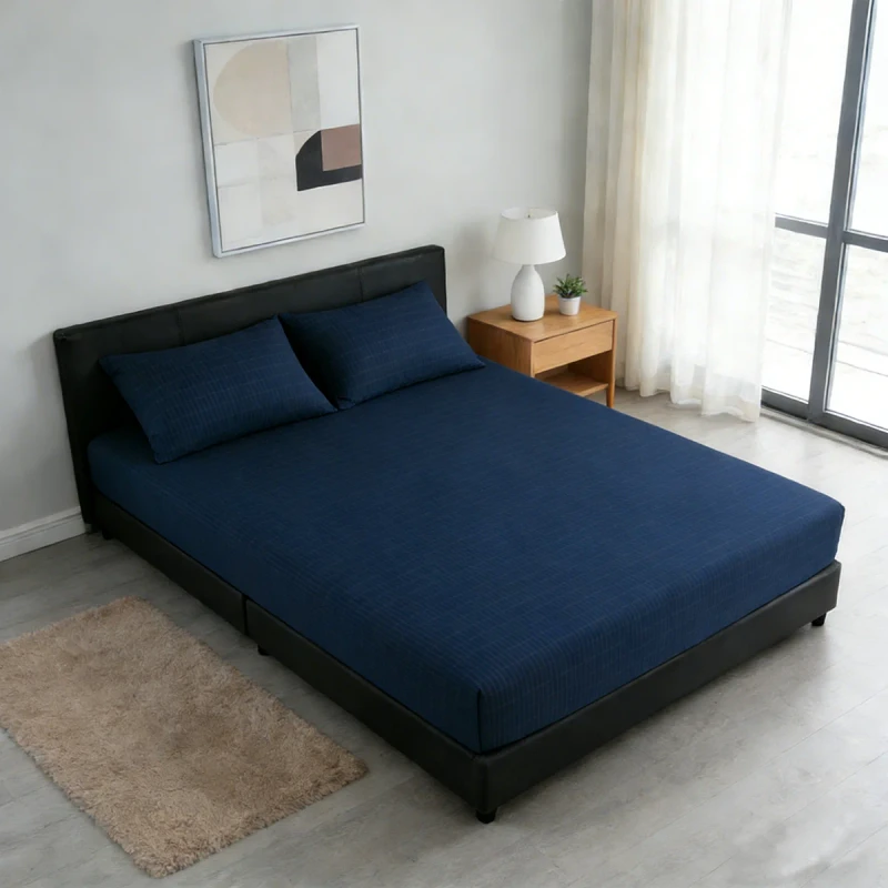 Custom-Cotton-Silver-Earthing-Bed-Sheet-Rectangle-Style-Mattress-Cover-Soft-Grounding-Bedding-Fitted-Flat-Sheet