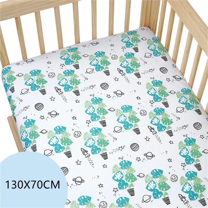 Custom-Digital-Print-GOTS-Organic-Cotton-Baby-Fitted-Crib-Sheet-Set-130-70-cm-Newborn-Cot-Sheet-400TC-All-Season