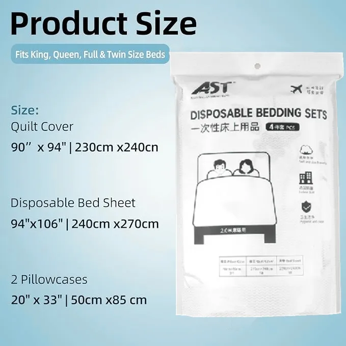 Custom-Disposable-Waterproof-Hotel-Travel-Bedding-Set-Four-Piece-Non-Woven-Bed-Sheet-Quilt-Cover-Pillowcase-King-Size-European