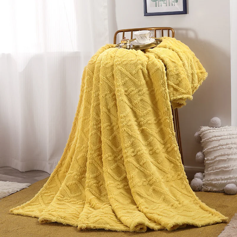 Custom-Fleece-Super-Soft-Silky-Throw-Blanket-With-Square-Grid-Design-Super-Cozy-Comfy-Throw-Lap-Wearable-Blankets-for-Winter