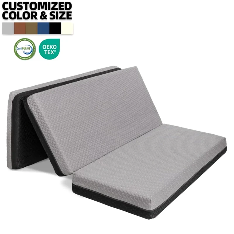 Custom-Folding-Floor-Bed-Portable-Memory-Foam-Foldable-Bed-Mattress-Washable-Cover-Travel-Guest-Yoga-Mattress