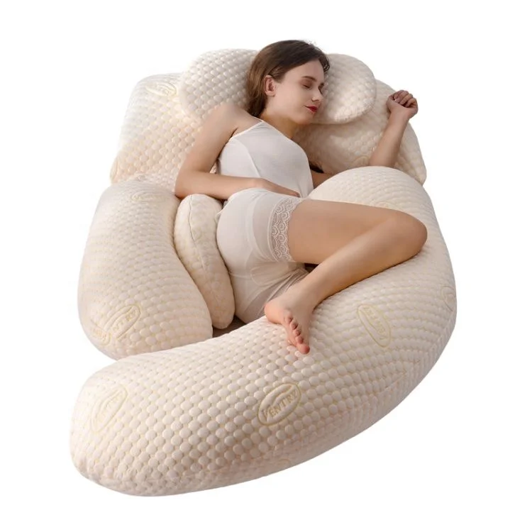 Custom-Full-Body-Support-U-Shaped-Pregnancy-Pillow-Maternity-Pillow-Set