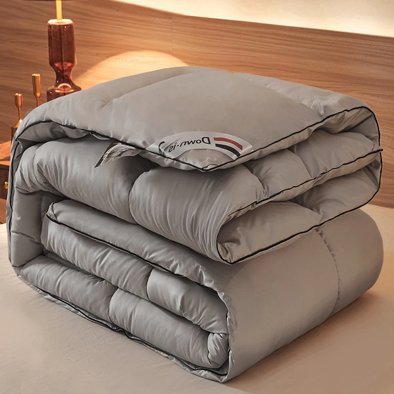 Custom-Goose-Duck-Down-Comforters-Duvets-100-Cotton-400-TC-Hotel-Feather-Four-Seasons-Quilt