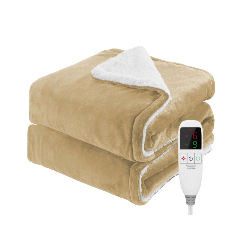 Custom-Heated-Throw-Blanket-Super-Soft-Sherpa-Fleece-Flannel-Full-Size