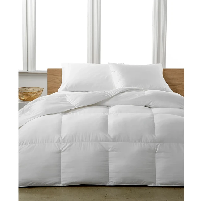 Custom-High-Quality-Luxury-White-Duck-Down-King-or-Queen-Bed-Quilt-Duvet-Comforter-Set
