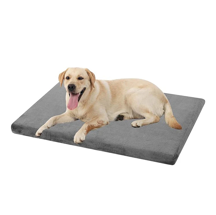 Custom-High-Quality-Washable-Orthopedic-Memory-Rectangle-Foam-Big-Dog-Pet-Bed-Sleeping-Mat-for-Medium-Large-Dogs