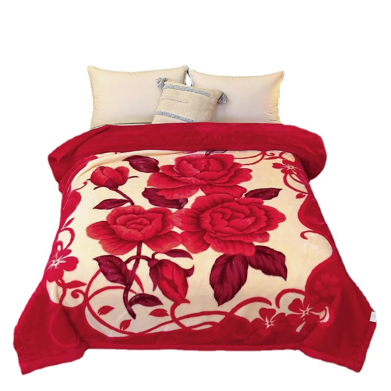 Custom-High-Quality-Winter-Heavy-Thick-Warm-Fluffy-Blanket-Adult-Home-Soft-Luxury-Knitted-Raschel-Throw-2-6KG-King-Size-Blanket