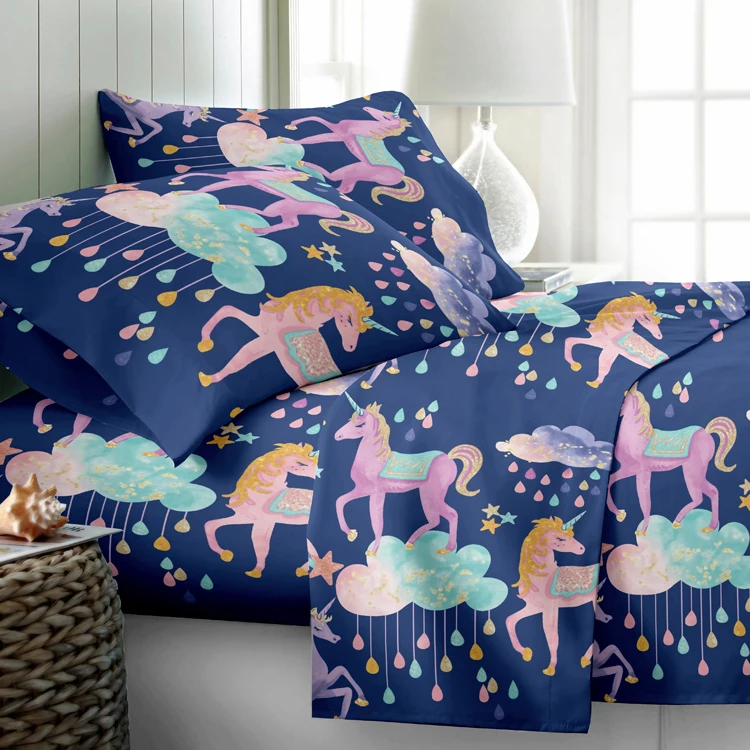 Custom-Kids-Bedding-Bed-Set-Bedsheets-Microfiber-Bedding-Set-with-Pillowcase