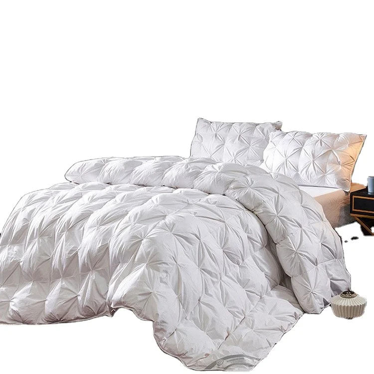 Custom-King-Queen-Size-Luxury-Quilt-White-Comforter-Goose-Duck-Feather-Down-Duvet-Inner-Inserts-Comforter