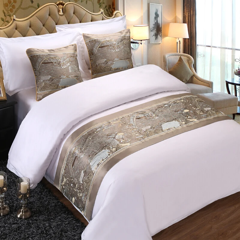 Custom-King-Size-Hotel-Decorative-Bed-Runner