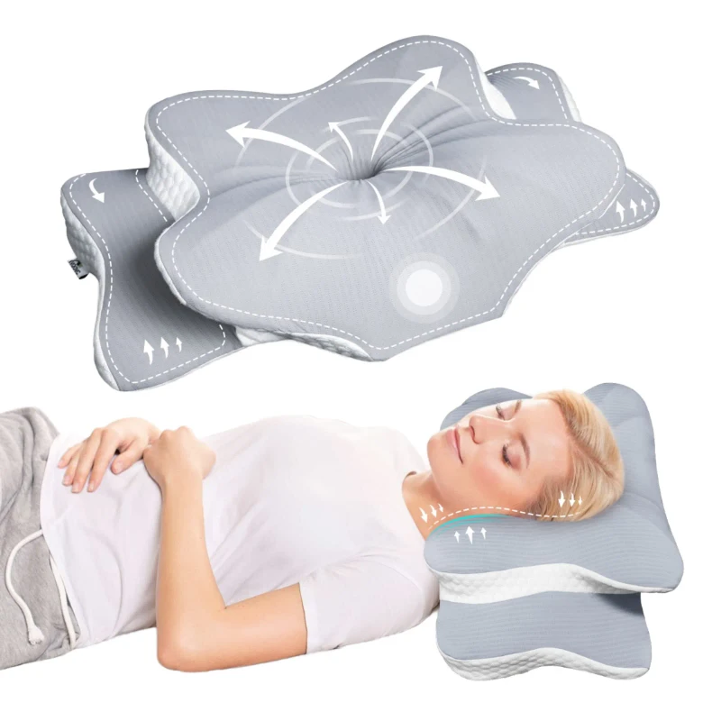 Custom-LOGO-Modern-Body-Bed-Cervical-Orthopedic-Neck-Rest-Cooling-Memory-Foam-Pillow-100-Polyester-Cover-Anti-Bacteria-Pillow
