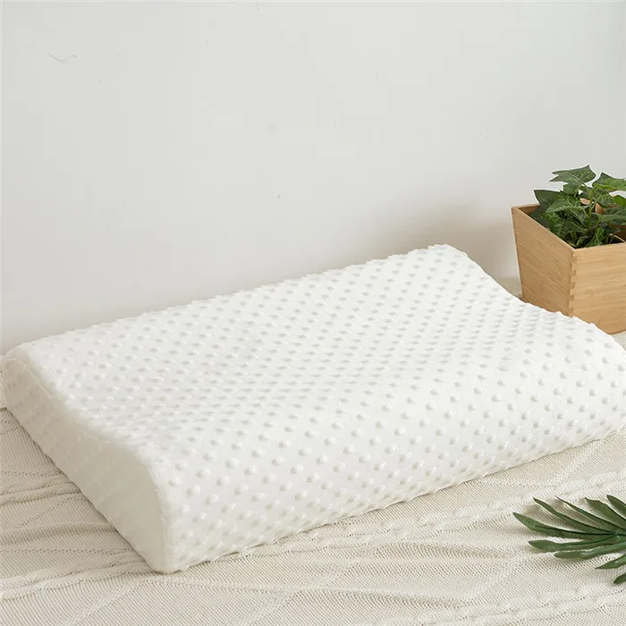 Custom-Large-Size-Orthopedic-Pillow-Zero-Pressure-Ergonomic-Neck-Support-Memory-Foam-Bed-Pillow-Fabric-Sleep-Massage-Support
