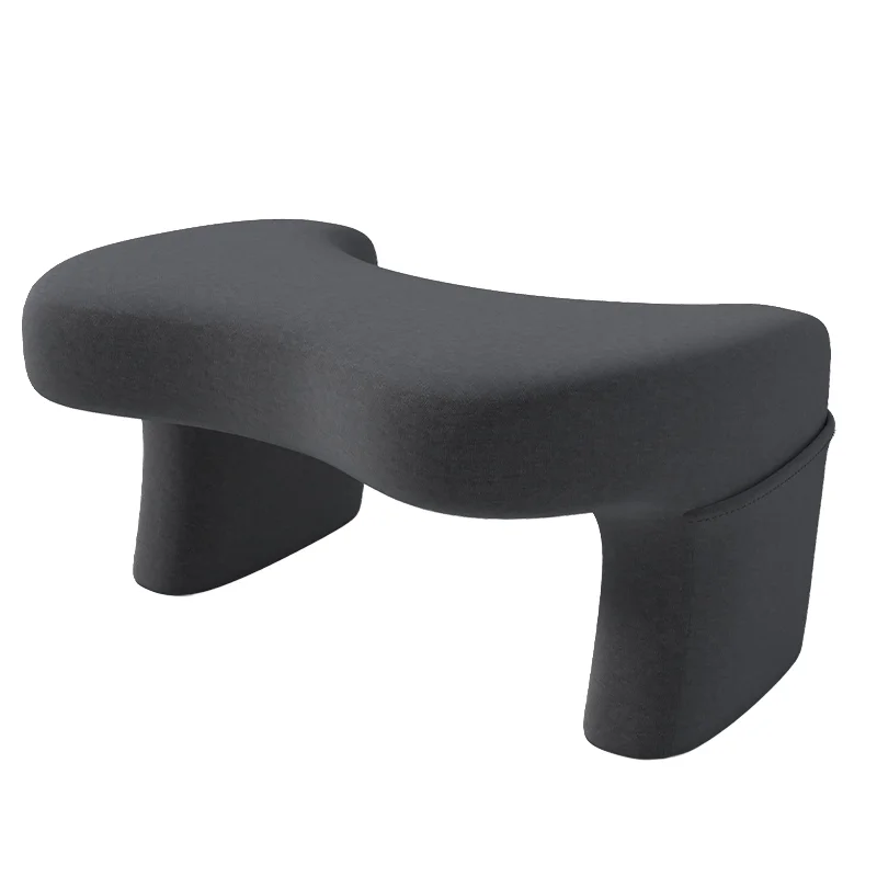 Custom-Logo-Luxury-Reading-Pillow-Memory-Foam-Ergonomic-Bed-Rest-Arm-Rest-Customizable-Cervical-Neck-Bone-Shape-Knitted-Body