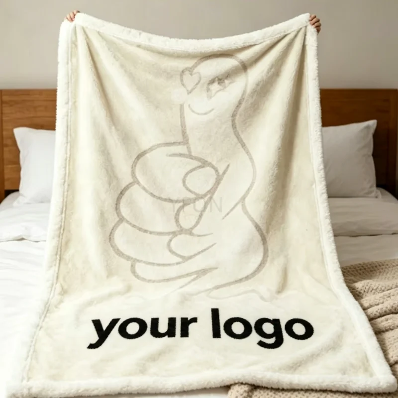 Custom-Logo-Pattern-Designs-Woven-Polyester-Eco-Friendly-Soft-Cozy-Queen-Size-Winter-Printed-Blanket-Throws-for-Four-Seasons-Use
