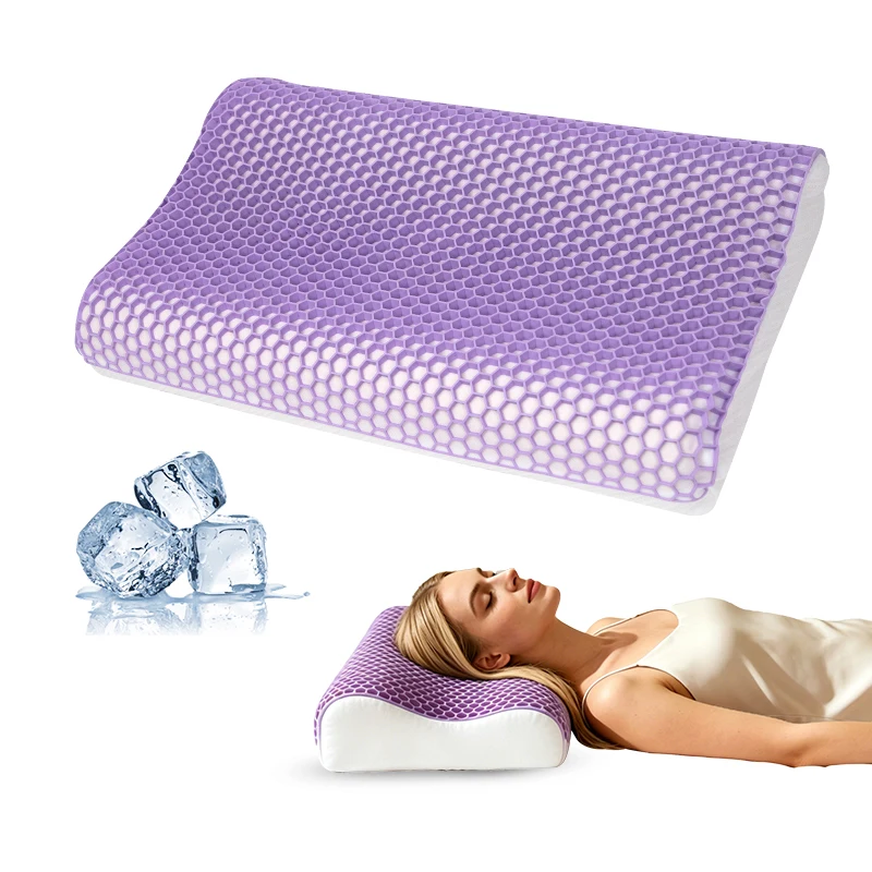 Custom-Logo-TPE-Memory-Foam-Filled-Cervical-Support-Spinal-Alignment-Ergonomic-Non-Collapse-Removable-Washable-Pillow