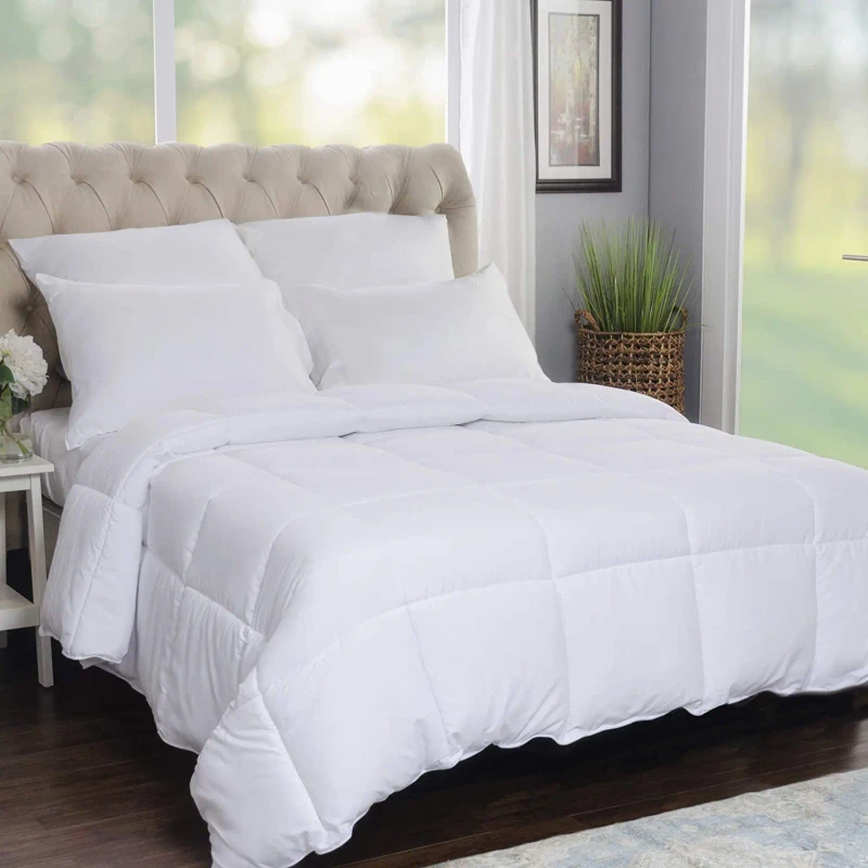 Custom-Luxury-Hotel-King-Size-Pillowcase-Duvet-Cover-Fitted-Sheet-Set-White-Cotton-Bedsheets-Bedding-Set