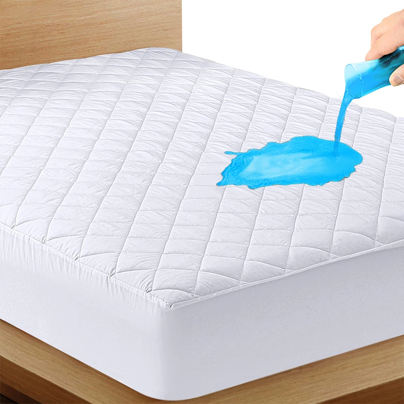 Custom-Made-Anti-slip-Double-Full-Queen-king-Size-Quilted-Water-Proof-Bed-Cover-Waterproof-Mattress-Protector-Covers