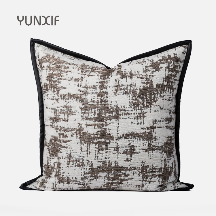 Custom-Made-Pillowcases-Modern-Minimalist-Luxury-Elegant-Gray-White-Palette-Versatile-Cushion-Covers-for-Simple-Bedding-Sets