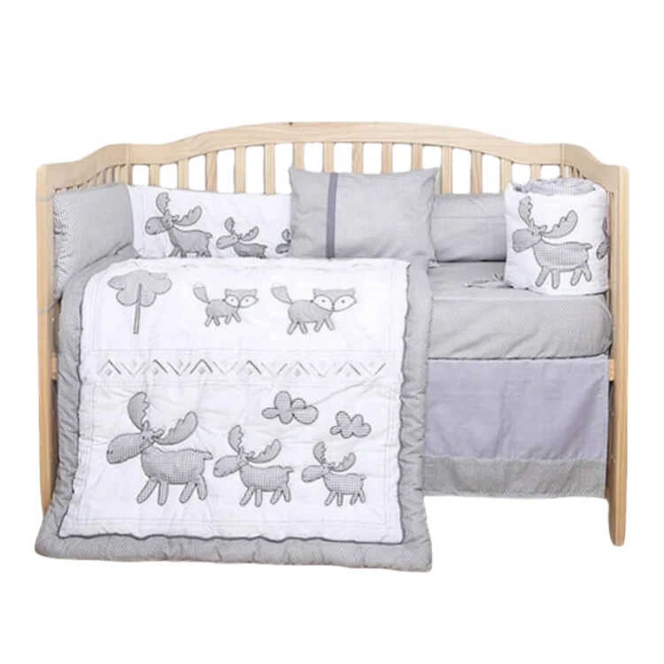 Custom-Make-Cotton-Knitted-Cotton-Baby-Blanket-Baby-Bedding-Set