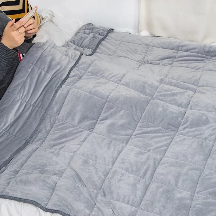 Custom-Materials-Size-Weight-Blue-Grey-Adult-Baby-Weighted-Blanket-for-Children
