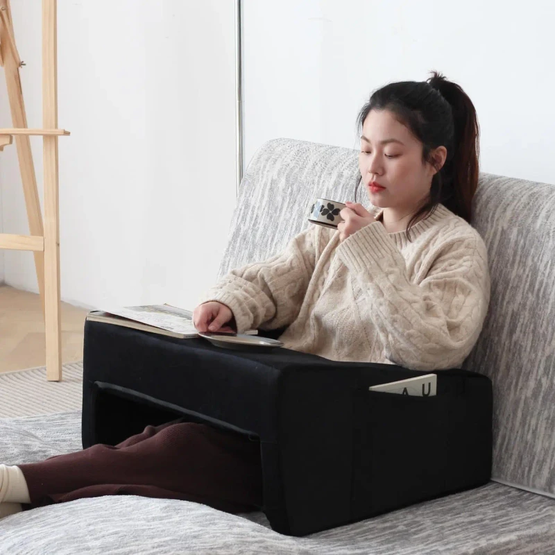 Custom-Memory-Foam-Portable-Lap-Laptop-Desk-Arm-Rest-Adjustable-Reading-Pillow-for-Teens