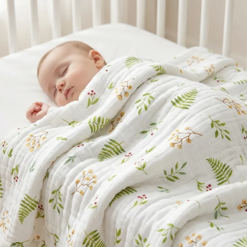 Custom-Multi-layer-70-Bamboo-30-Cotton-Baby-Quilt-Newborn-Absorbent-Soft-Muslin-Blanket-for-Baby-Digital-Printing
