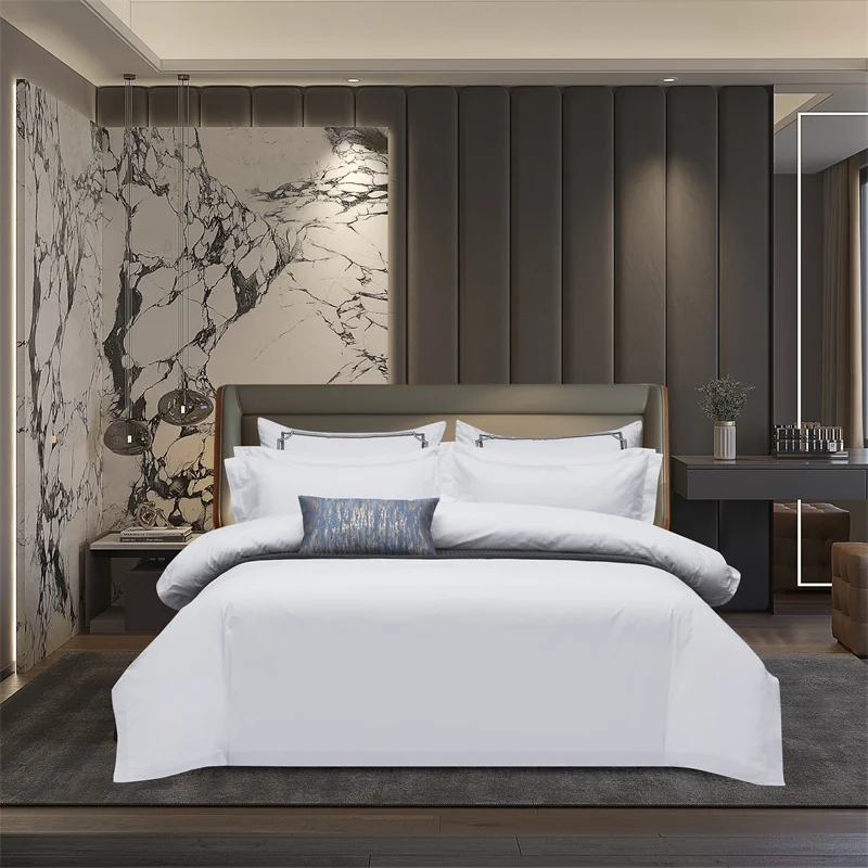Custom-New-Cotton-Plain-Weave-Hotel-Bedding-Hotel-Linen-Bedding-Sets