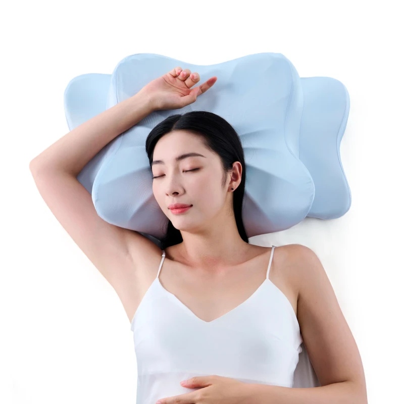 Custom-Orthopedic-Memory-Foam-Ergonomic-Bed-Pillows-Eco-Friendly-Polyester-Fabric-for-Cervical-Neck-Pain-Relief-Massage