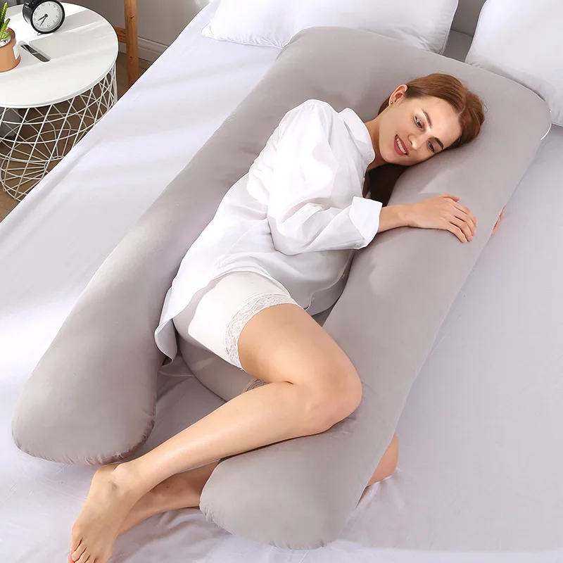 Custom-Pregnancy-Pillow-U-Shaped-Maternity-Pillow-for-Pregnant-Women-with-Removable-Cover