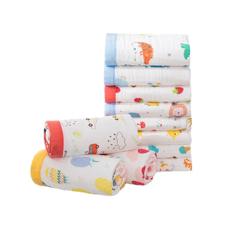 Custom-Print-Bedding-6-Layer-Cozy-Cowgirl-Swaddle-Large-Muslin-Cozy-Blanket-Bedding-Set-100-Cotton-Swaddle-Wrap-for-Baby