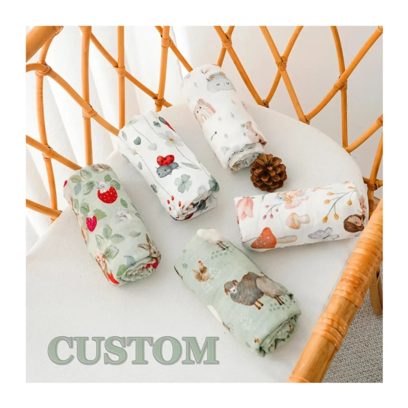 Custom-Print-Digital-Printing-70-Bamboo-30-Cotton-Breathable-Swaddles-Wrap-Baby-Muslin-Blankets-Kids-Bedding