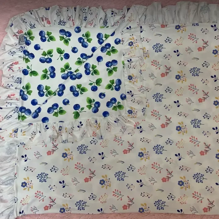 Custom-Printed-Bedding-50X50-Inch-Two-Layer-Cloud-Pattern-Polyester-Blanket-Breathable-Warm-Newborn-Infant-Cover-2