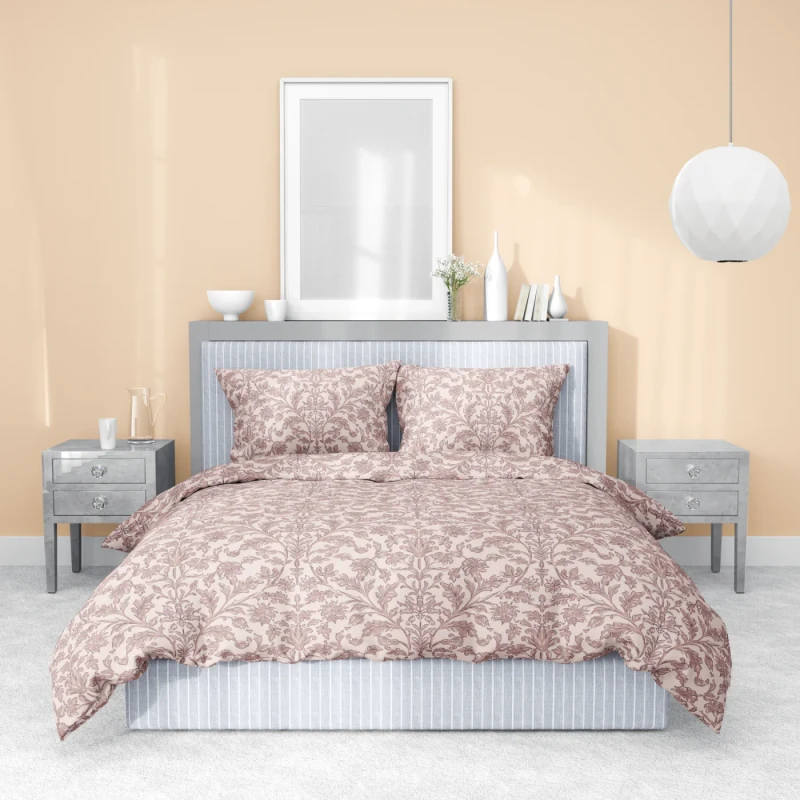 Custom-Printed-Bedding-Set-Includes-4-Piece-Quilt-Cover-Pillow-Case-Duvet-Cover-Bed-Sheet-100-Cotton-Fiber-Polyester