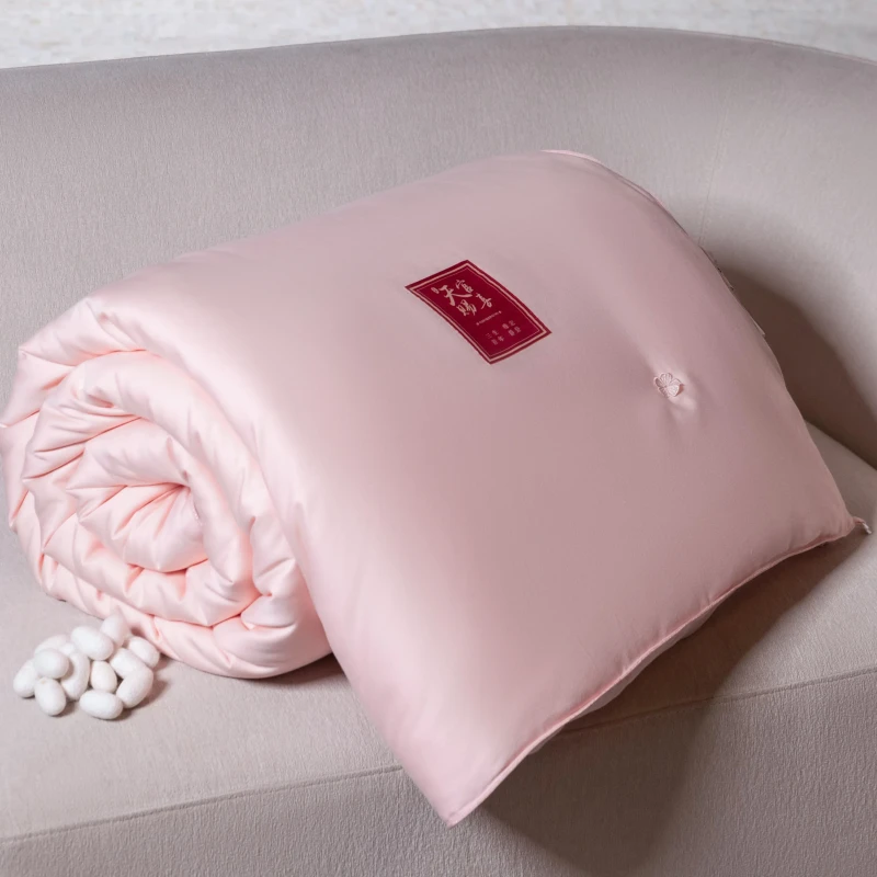 Custom-Queen-King-Size-White-Print-Quilt-Cover-Hotel-Bedding-Inner-Bed-Sheets-100-Silk-Sheets-Soft-Warm-Bedding-Set