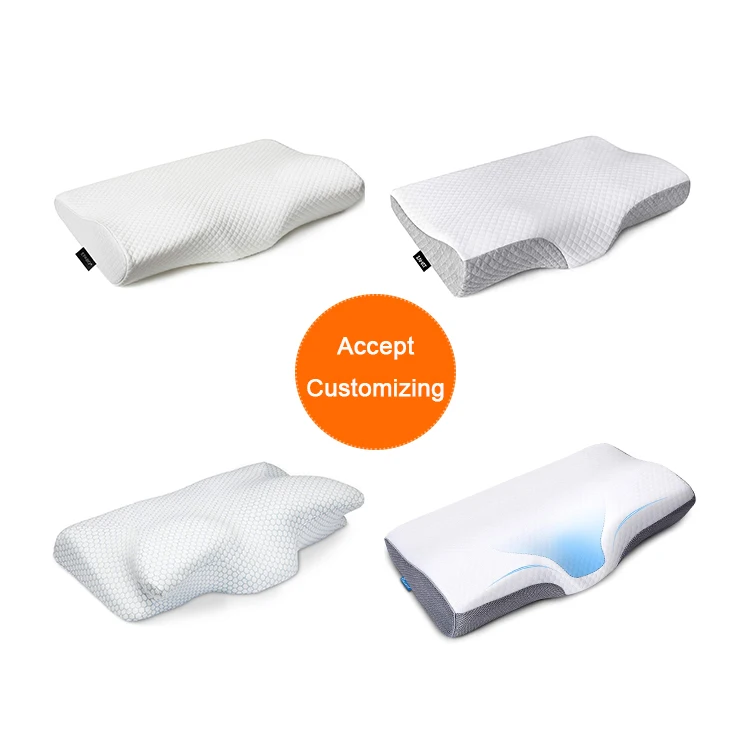 Custom-Shape-Premium-Ergonomic-Neck-Cervical-Orthopedic-Memory-Foam-Pillow