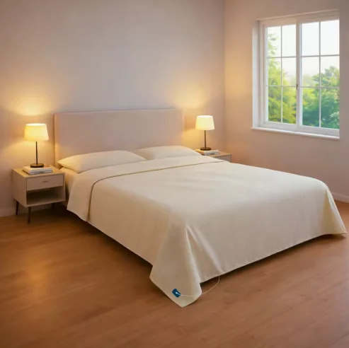 Custom-Size-Grounding-Earthing-Sheet-Skin-Friendly-Conductive-Bedding-for-Hotel-Household