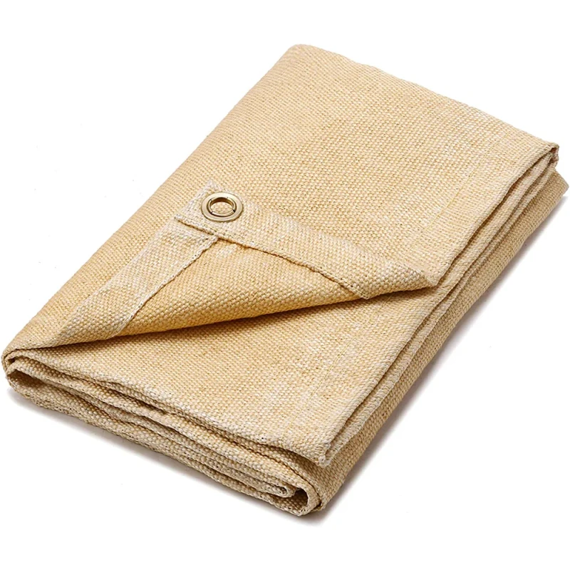 Custom-Size-High-Temp-Insulating-Heavy-Duty-Fiberglass-Welding-Blanket-for-Welder-Spark