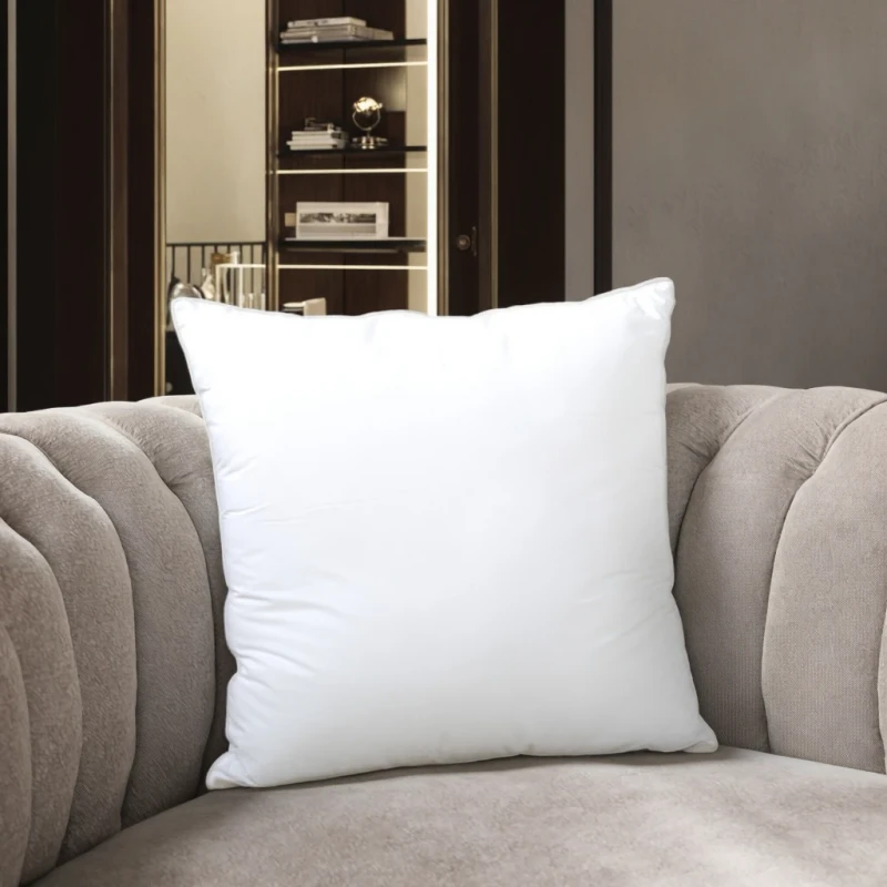 Custom-Size-Luxury-Woven-Neck-Home-Decor-Sofa-Duck-Feather-Satin-Square-White-Cushion-Throw-Pillow-Inserts