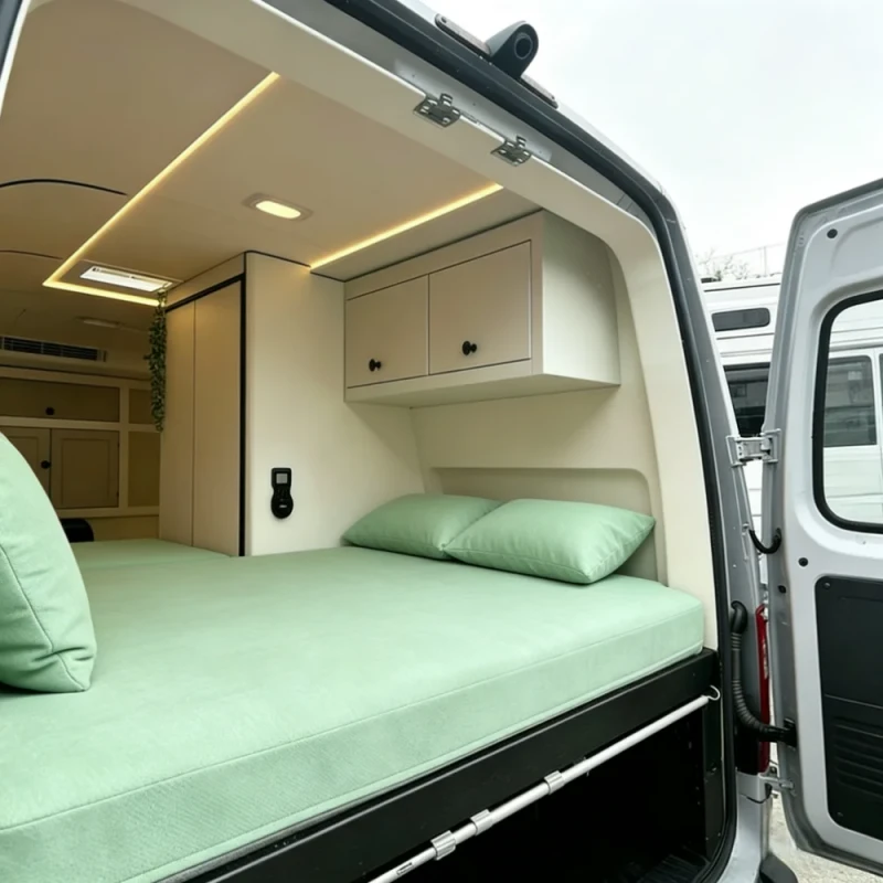 Custom-Size-RV-Mattress-Thin-Foam-Mattress-Breathable-for-Camper-Van-Truck-Caravan-Motorhome-Bed