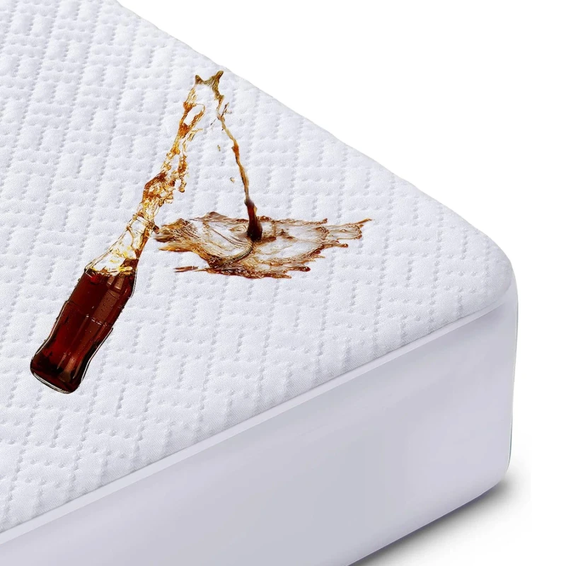Custom-Smooth-Noiseless-Breathable-Soft-Cooling-Waterproof-Mattress-Protector